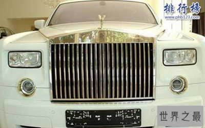 ​世界上最贵的改装车排行榜：纯黄金劳斯莱斯幻影，还可防AK47子弹