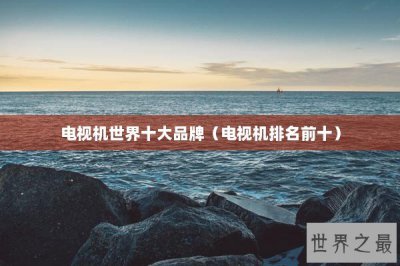 ​电视机世界十大品牌（电视机排名前十）