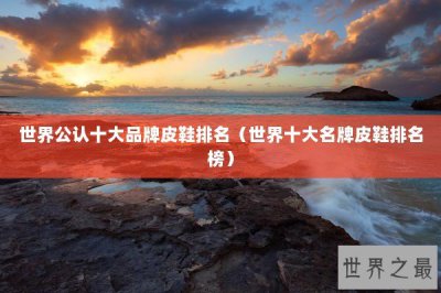 ​世界公认十大品牌皮鞋排名（世界十大名牌皮鞋排名榜）