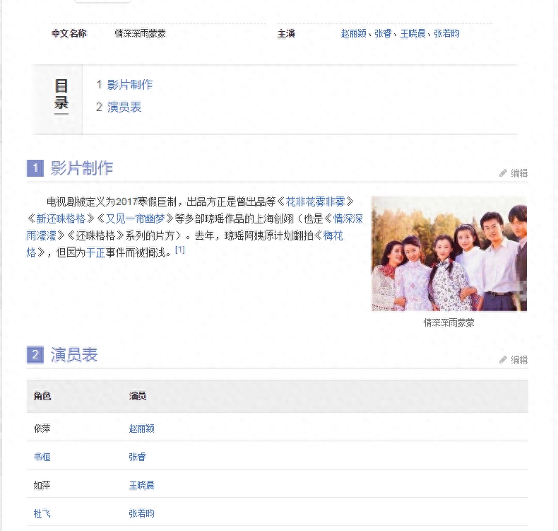 新版《情深深雨蒙蒙》来袭，看到主演阵容后，网友：不输老版