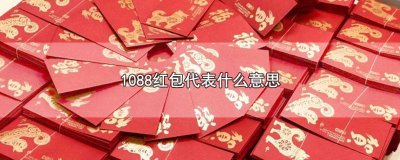 ​红包108的寓意 10888红包寓意