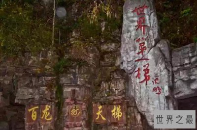 ​百龙天梯,世界上最高最快最大的电梯