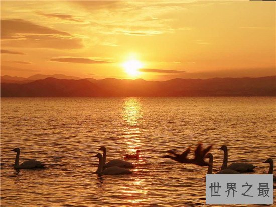 中国最大的淡水湖，与长江相通具有丰富自然资源