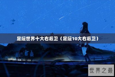 ​足坛世界十大右后卫（足坛10大右后卫）