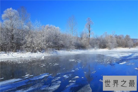 中国最冷的地方，根河零下58摄氏度的河水不会结冰