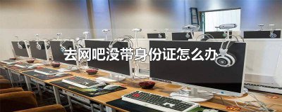 ​网吧没身份证扫脸上网 去网吧没带身份证可以刷脸吗