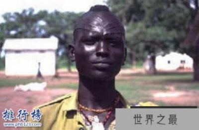 ​世界上最黑的男人：丁卡人，黑到看不见眼睛