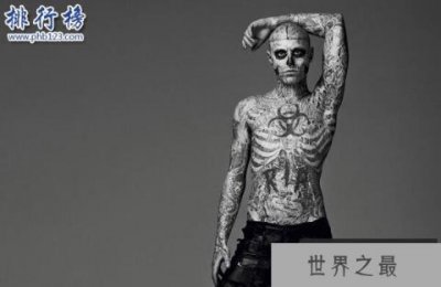 ​僵尸男孩瑞克·格内斯特,世界上纹身最帅的男人(附还原视频)