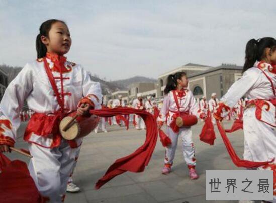 延安1200人腰鼓表演成功，打破世界之最世界纪录