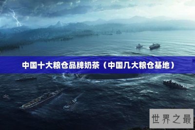 ​中国十大粮仓品牌奶茶（中国几大粮仓基地）