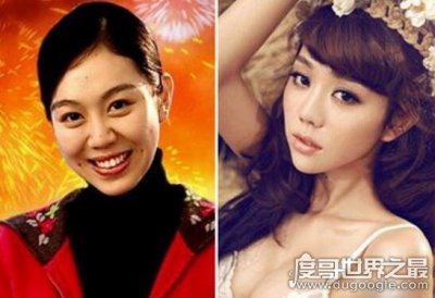 ​姜妍整容前后照片对比，干妈宋丹丹劝她不要整容