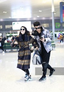 ​唐晓天何穗结婚了吗（何穗与男模唐晓天同框养眼）
