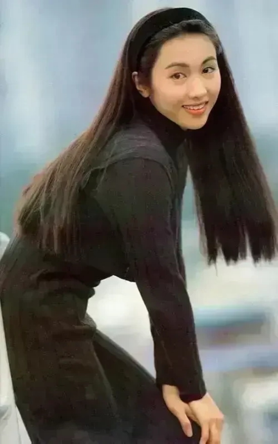 “酒窝女神”黎姿到底有多美，连张柏芝都甘拜下风
