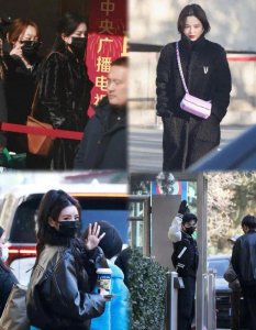 ​春晚第三次联排明星私服：杨幂10万外套，辛芷蕾背5万包包