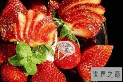 ​世界上最昂贵的十大食物排行榜，一份甜点140万美元！