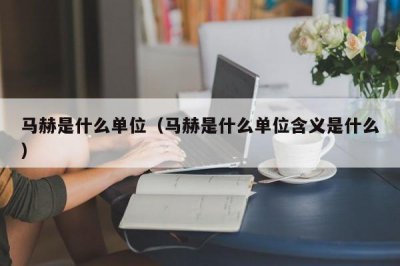 ​马赫是什么单位（马赫是什么单位含义是什么）