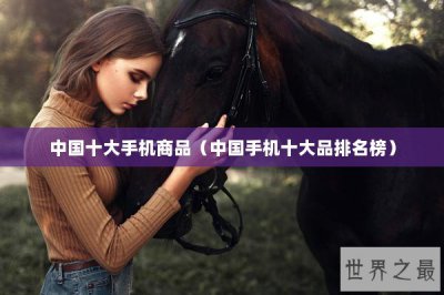 ​中国十大手机商品（中国手机十大品排名榜）