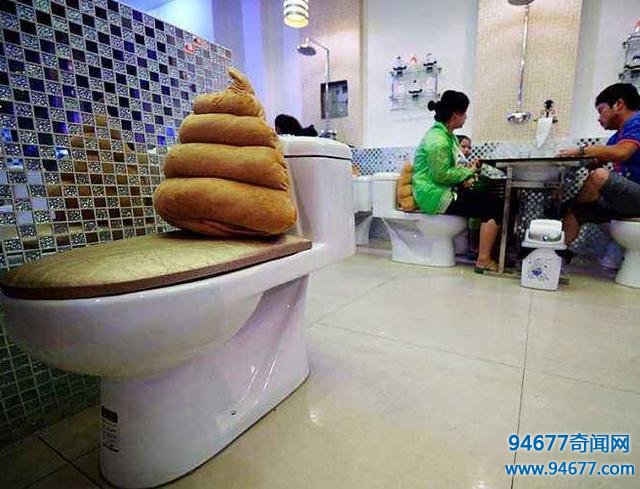 世界最变态主题餐厅之一：台湾厕所餐厅