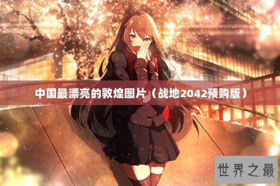 ​中国最漂亮的敦煌图片（战地2042预购版）