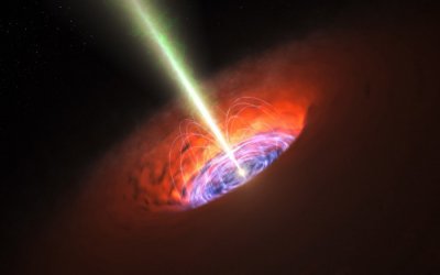 ​研究提出超大质量黑洞周围存在类似围绕恒星运转的行星