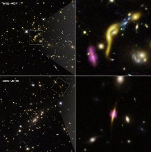 ​利用引力透镜发现早期宇宙中的“死亡”星系