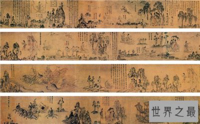 ​中国十大名画 完好无损流传至今价值都不可估量
