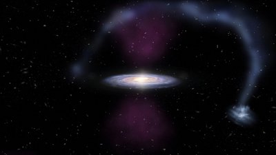 ​350万年前银河系中心黑洞附近曾发生一次持续30万年的大爆炸