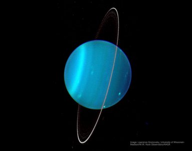 ​天王星转轴为何异常倾斜？巨大天体碰撞