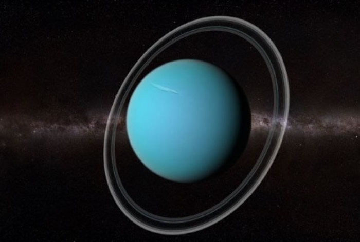 《天体物理学》期刊：天王星40亿年前曾被大行星撞击 致倾斜及低温