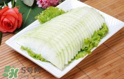 冬瓜能去眼袋吗？冬瓜去眼袋效果如何