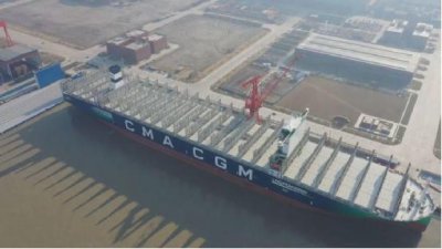 ​23000标准箱！全球最大集装箱船来了，中国一口气造了9艘