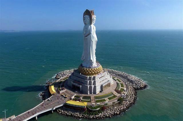 世界上最大的观音像原来在三亚  南海上的一个传奇