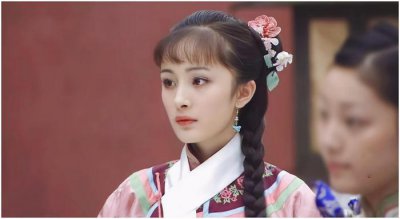 ​杨幂一部早期古装剧的清雅美图，大家能猜到是哪部吗？