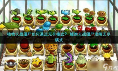 ​植物大战僵尸如何通过无尽模式  植物大战僵尸攻略无尽模式