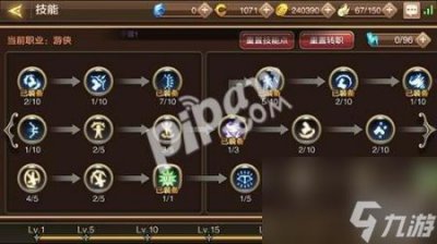 ​龙之谷手游游侠加点攻略 龙之谷游侠pk加点推荐