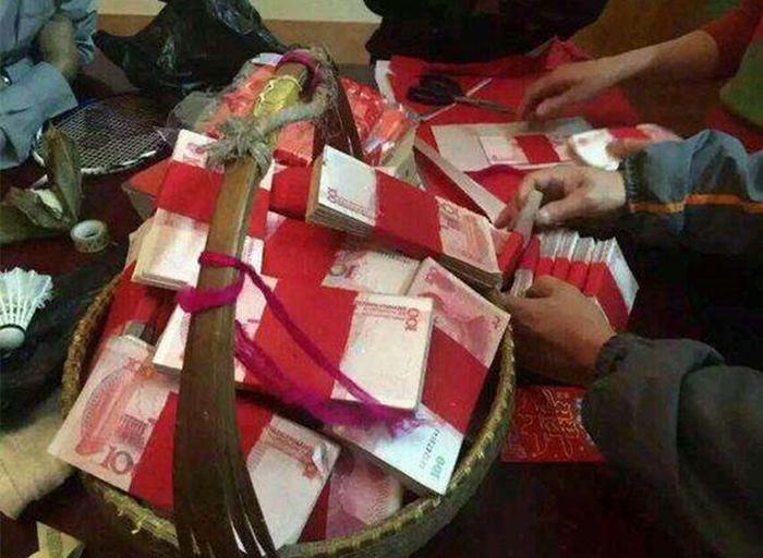 天价彩礼：三斤三两，万紫千红一片绿是多少钱？答案有人可能不信
