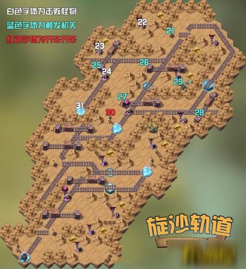 剑与远征旋沙轨道路线怎么走-旋沙轨道最优路线攻略