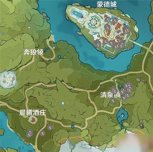 原神蒙德特产是什么 原神蒙德特产攻略