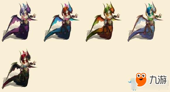 《LOL》黑色荆棘 莫甘娜炫彩皮肤