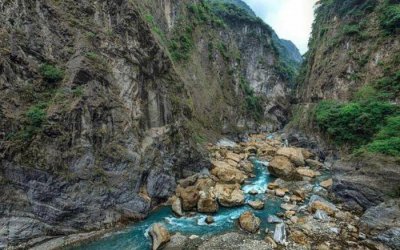 ​台湾的20千米太鲁阁大峡谷，号称中国最美十大峡谷之一