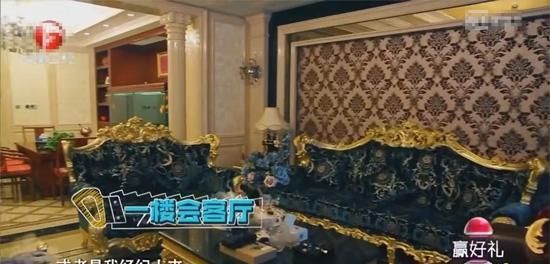 曹云金家这么豪欧式风闪瞎观众眼睛 据说是华鼎奖室内设计一等奖