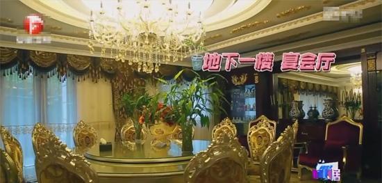 曹云金家这么豪欧式风闪瞎观众眼睛 据说是华鼎奖室内设计一等奖