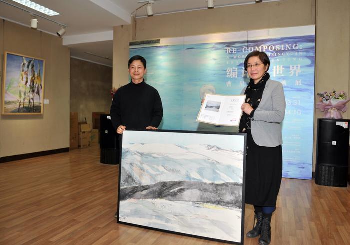 曹星原绘画展带你走进 “不写实，只写心” 的 “编译”世界
