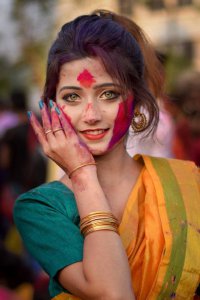​印度女孩Riya Sanyal，她的眼睛真是太迷人了！