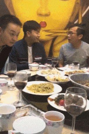 圈中罕见的师兄弟聚餐， 网友：真没想到他们关系还真不一般
