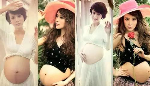 女明星怀孕大肚照, 应采儿、何洁搞怪, 孙俪惊艳, 钟欣怡性感!
