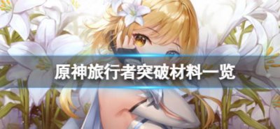 ​原神有哪些主角突破材料呢