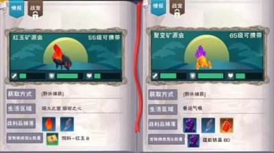 ​创造与魔法聚变矿源虫在什么地方？