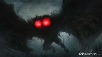 ​恐怖的未知生物天蛾人 出现就代表灾难，如今却成了产业链？