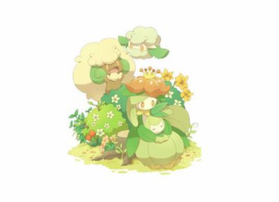 ​《精灵宝可梦》图鉴549：双打曾风靡一时的晴天打手-裙儿小姐